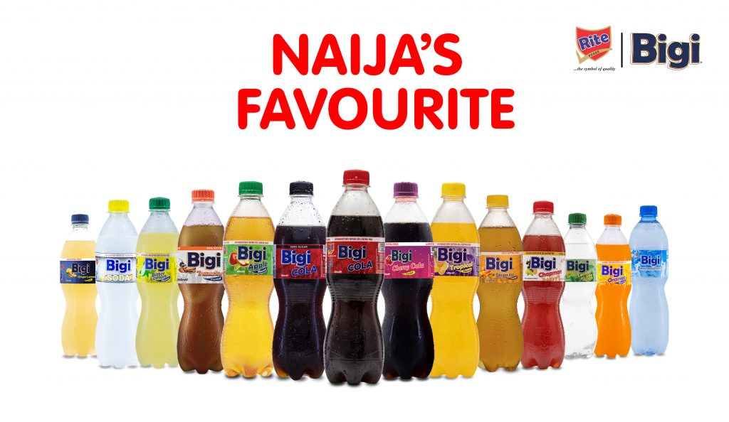 Bigi Line up with zero sugar (NF)