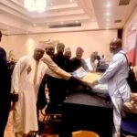 2027: Afolabi Submits APC Nomination Form, Receives Backing from Edu, Moro, Patigi Stakeholders