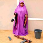 Army Arrest 30 Years Old Woman With AK-47 Rifle