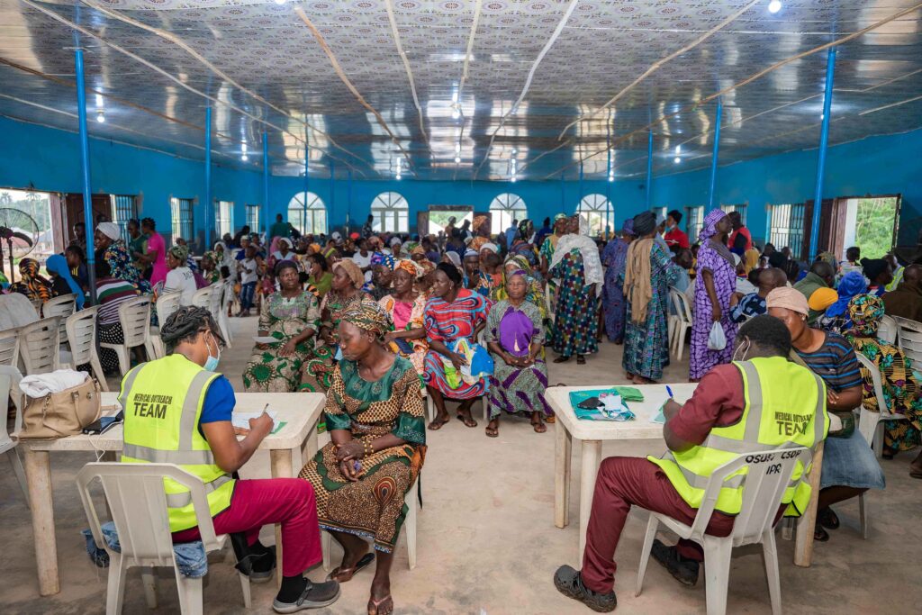 SROL provides free access to medical care for host communities. (1)