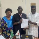 NIJ ALUMNI ASSOCIATION PAYS COURTESY VISIT TO INSTITUTION, PLEDGES SUPPORT FOR DEVELOPMENT