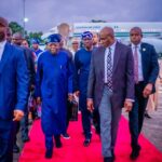 PRESIDENT TINUBU ENDS VACATION, RETURNS TO NIGERIA