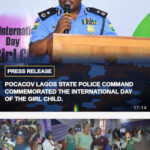 POCACOV, LAGOS POLICE COMMAND COMMEMORATES INTERNATIONAL DAY OF THE GIRL CHILD